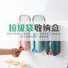 Kitchen Plastic Bag Holder Organizer Wall Hanging Garbage Bag Storage Box Bathroom Trash Bag Bucket Dispenser Kitchen Accessory