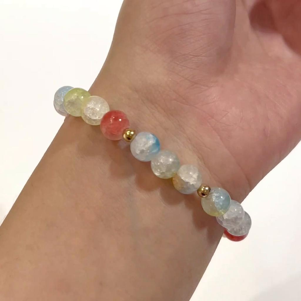 10Pcs Handmade Enamel Resin Flat Round Evil Eye Beads for Necklace Bracelet DIY Jewelry Making Beads Charms Accessories