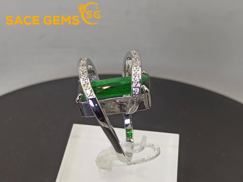 Sace Gems Классическое кольцо с цирконом, женские ювелирные изделия, свадебный подарок для вечеринки