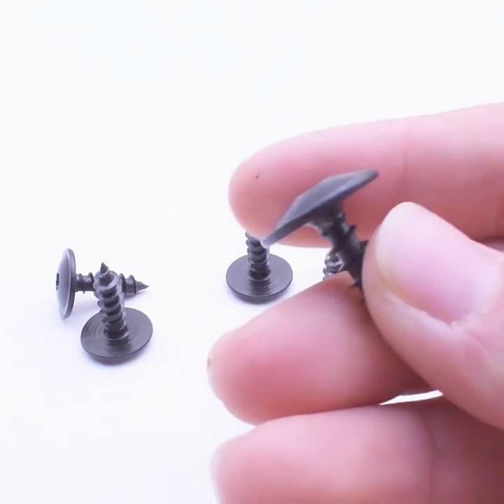 160pcs Car Metal Screw Clips Mixed Set U-Type Fastener Clip with Screw Anti-rust Fender Bumper Protection Buckle Iron Sheet Screw