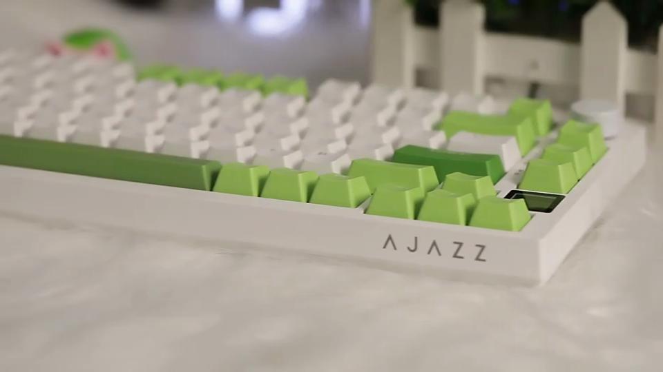 Ajazz AK820 Triple Mode Mechanical Keyboard Full Key Hot Swap Gaming Office