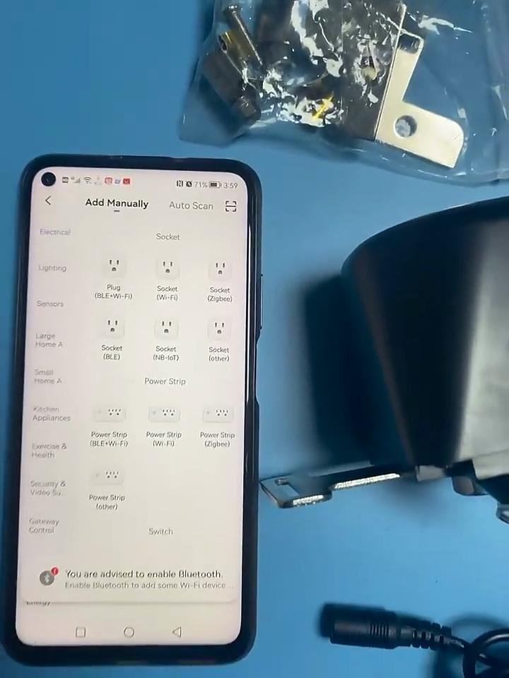 Умный WiFi водяной клапан с таймером для садового крана и газового запорного крана, работает с Alexa/Google Home