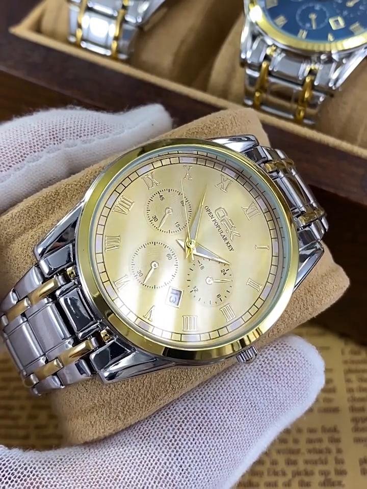 OPK Brand 8119 Watch Night Light Quartz Watch Men's Watch