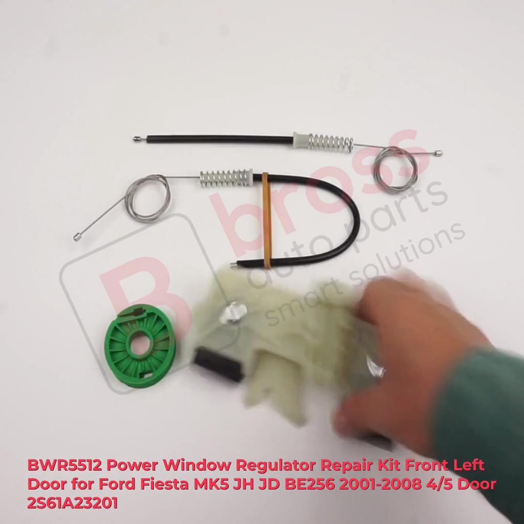 BWR5512 Ремкомплект стеклоподъемника передней левой двери для Ford Fiesta MK5 JH JD BE256 2001-2008 4/5 дверей 2S61A23201