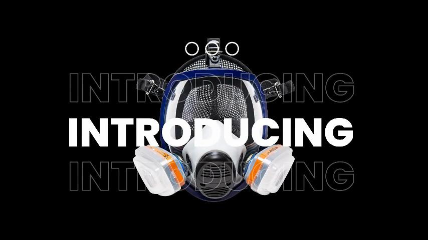 Полнолицевая респираторная маска с фильтрами, противотуманный, противогазовый, противопылевой респиратор, противогаз для распыления краски