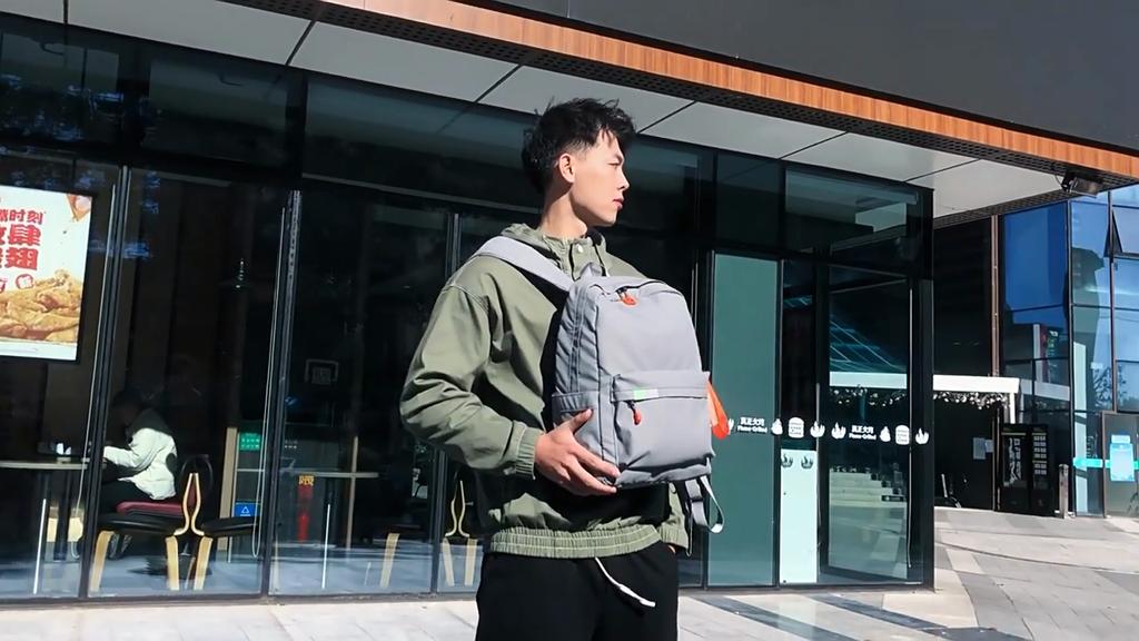 Новый унисекс однотонный водонепроницаемый и дышащий деловой модный повседневный универсальный рюкзак для повседневного использования