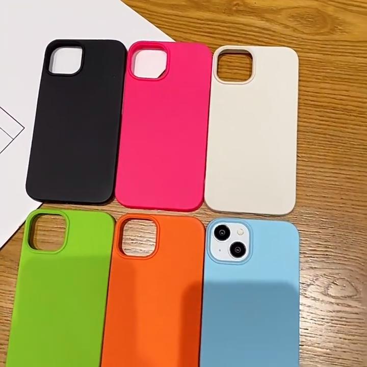 Однотонный полузакрытый матовый чехол для IPhone 17 Pro Max, ударопрочный чехол для телефона, мягкий защитный чехол для Apple 12 Pro