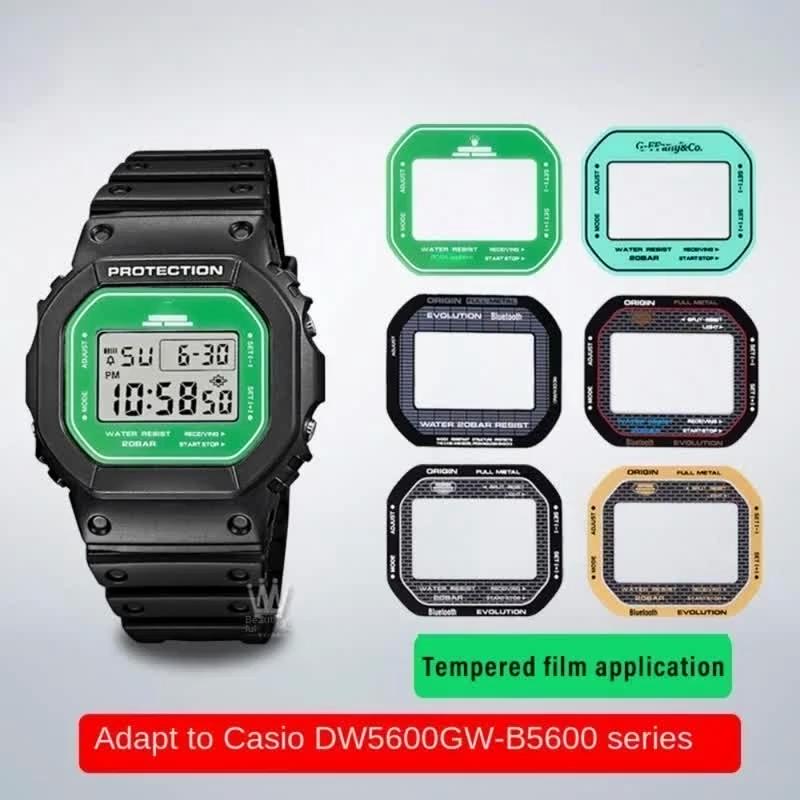 Explosion-proof Screen Watch Screen Protector For Casio DW5600/ 5610 5635 Anti-Scratch Watch Tempered film Sport Watch LCD Film