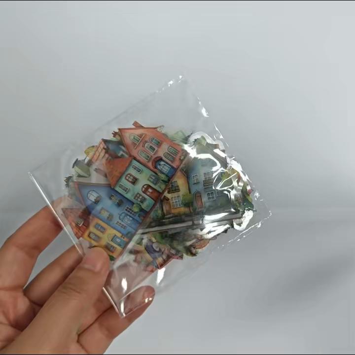 50 ШТ. Сказочный Дом Наклейки из ПЭТ Материала DIY Багаж Динамик Стакан для Воды Ноутбук Водонепроницаемые Наклейки