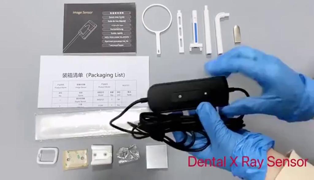 Цифровая камера для стоматологии Цифровая внутриротовая цифровая система для стоматолога HD-изображение Радиовизографо Стоматологический датчик Рентгеновский высокочастотный приёмник