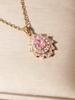 Teardrop Pendant Necklace for Women Golden Stainless Steel Clavicle Chain Zirconia Jewelry Wedding Party Daily Wear Accessories