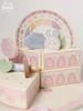 Wooden Childrens Tea Party Set With Realistic Lemon Tea Accessories For Early Education
