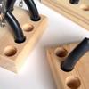 Solid Wood Handmade Pliers Storage Rack Tool