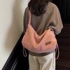 Corduroy Tote Bag Women's Large Capacity Crossbody Bag Shoulder Bag Underarm Bag