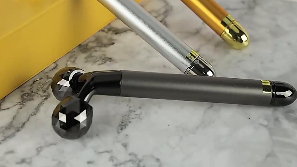 3D роликовый массажер с вибрацией, косметический бар, массажная палочка, гладкая, водонепроницаемая