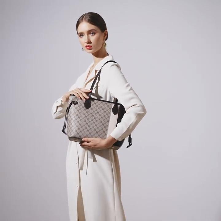 Женская сумка Baobao, новинка 2023 года, модная сумка-тоут на одно плечо, ретро-панель, большая вместительная сумка с принтом для женщин