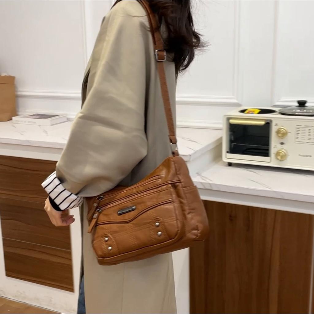 Multi-pocket Middle-aged Women's Bag Shoulder Bag Mother Bag