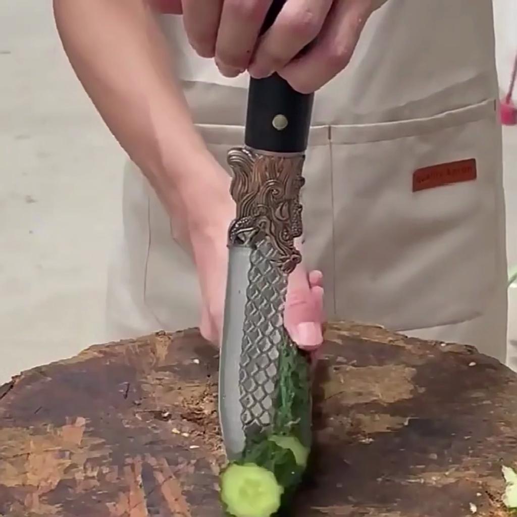 Кованый нож для обвалки из нержавеющей стали, универсальный нож для кухни, топор для резки мяса, овощей, охоты, рыбалки