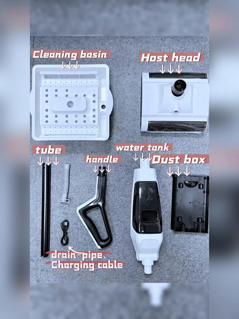 Complete Cordless Wet Dry Vacuum Floor Cleaner and Mop, One-Step Cleaning for Hard Floors