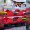 Ejector Container Truck Folding Track Engineering Car Alloy Car Children's Toy Pull-Back Car Toy Christmas Gifts