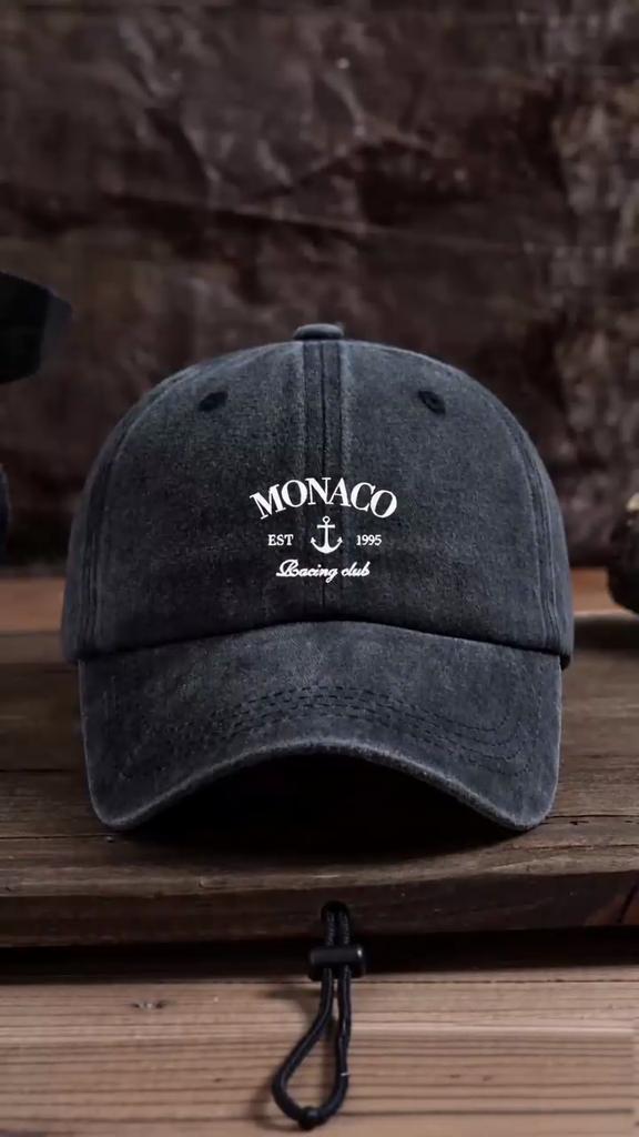 Мужская бейсболка Monaco 1995, регулируемая, спортивная и для отдыха, уличная шляпа