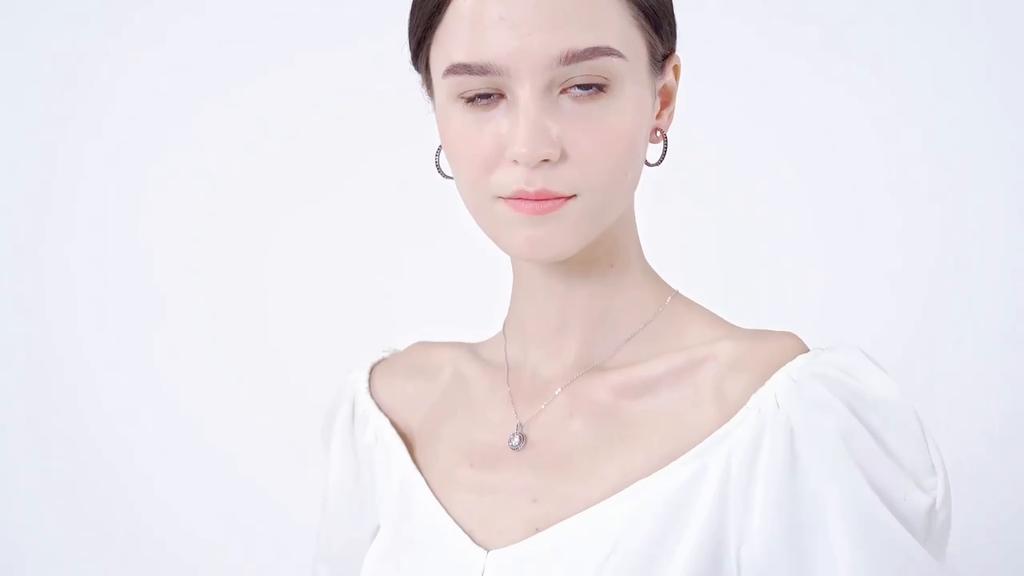 Black Awn Exquisite Hoop Earrings Black Stone Earrings for Women Hoop Earring Jewelry