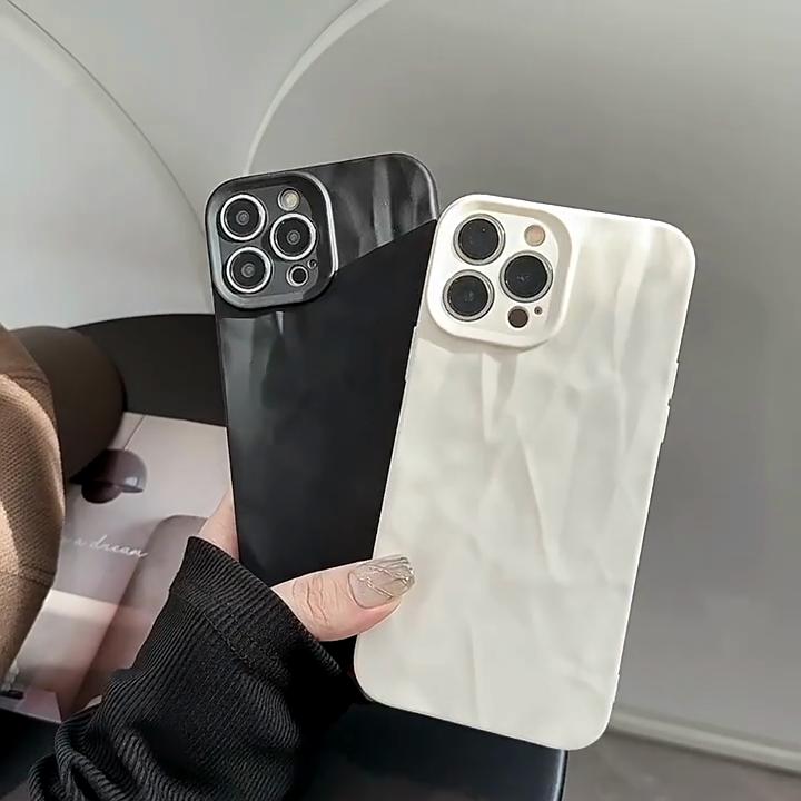 Роскошный матовый мягкий силиконовый чехол с защитой от морщин для iPhone 17 16 15 14 13 12 11 Pro X XR XS Max 7 8 Plus SE Ударопрочный TPU Полное покрытие