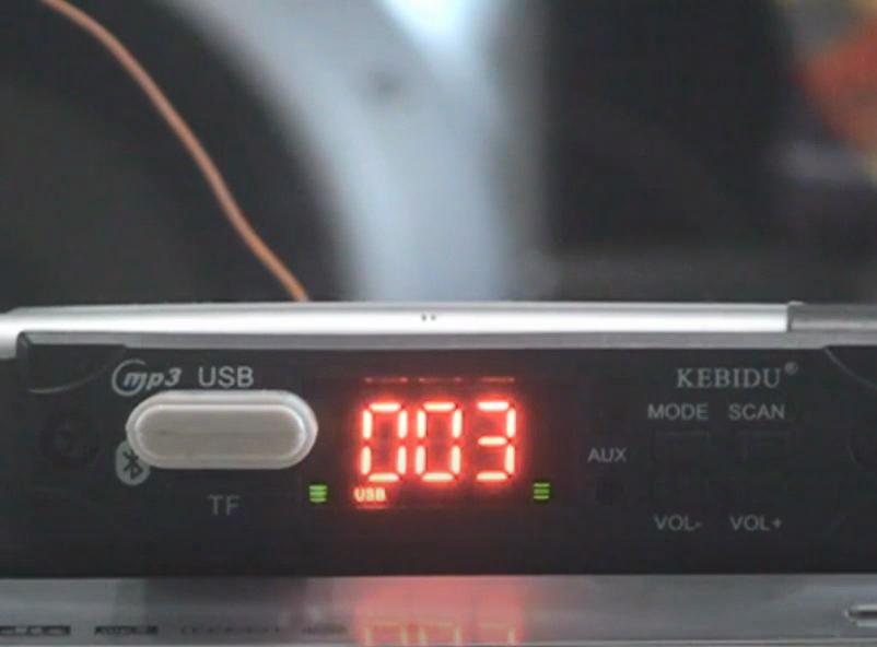 Wireless Bluetooth MP3 WMA Decoder Board 12V Car Audio USB TF FM Radio Module MP3 Player with Remote Control