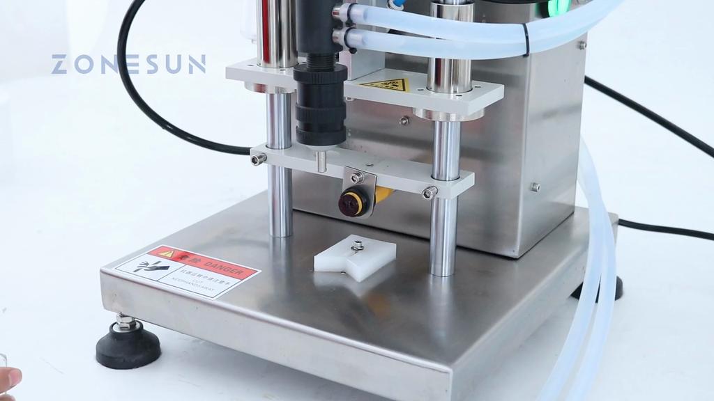 ZONESUN ZS-YTZL500S Manual Vacuum Pneumatic Perfume Filling Machine For Bottle Liquid Cologne Fragrance Scent Vial Beverage