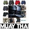 Demon Devil Satan Muay Thai Kick Boxing MMA Shorts Men Women Unisex Casual Sportswear Double Layer Quick Dry Training Sport Gym Fitness Workout