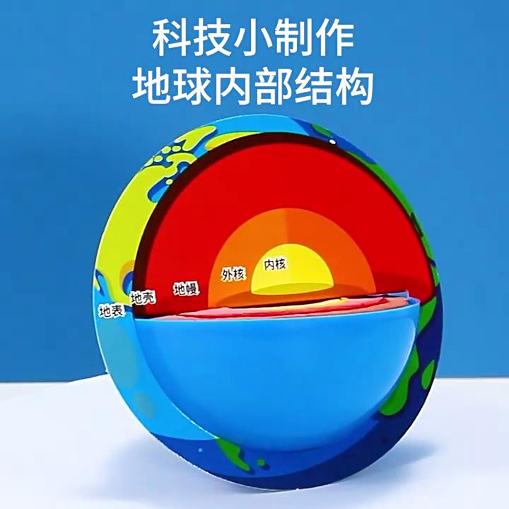 Научная модель структуры Земли Сделай сам для детей Образовательная развивающая игрушка для практического обучения