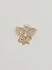 Bridal Wedding Brooch Women Butterfly Pin with Faux Pin Shape Lapel Pearl Pearls Rhinestones Jewelry Accessory for Dresses Coats Jackets Dainty