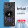 Чехол для телефона ZTE Nubia Red Magic 9 Pro Plus, охлаждающий теплоотводящий магнитный чехол для Red Magic 8S Pro Plus, силиконовый бампер, матовый противоударный чехол