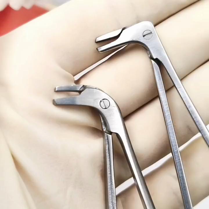 Держатель стоматологической матрицы Щипцы Стоматологические ортодонтические матрицы Матрицы щипцов Установка кончика пинцета с термопарой или хирургическим инструментом из нержавеющей стали