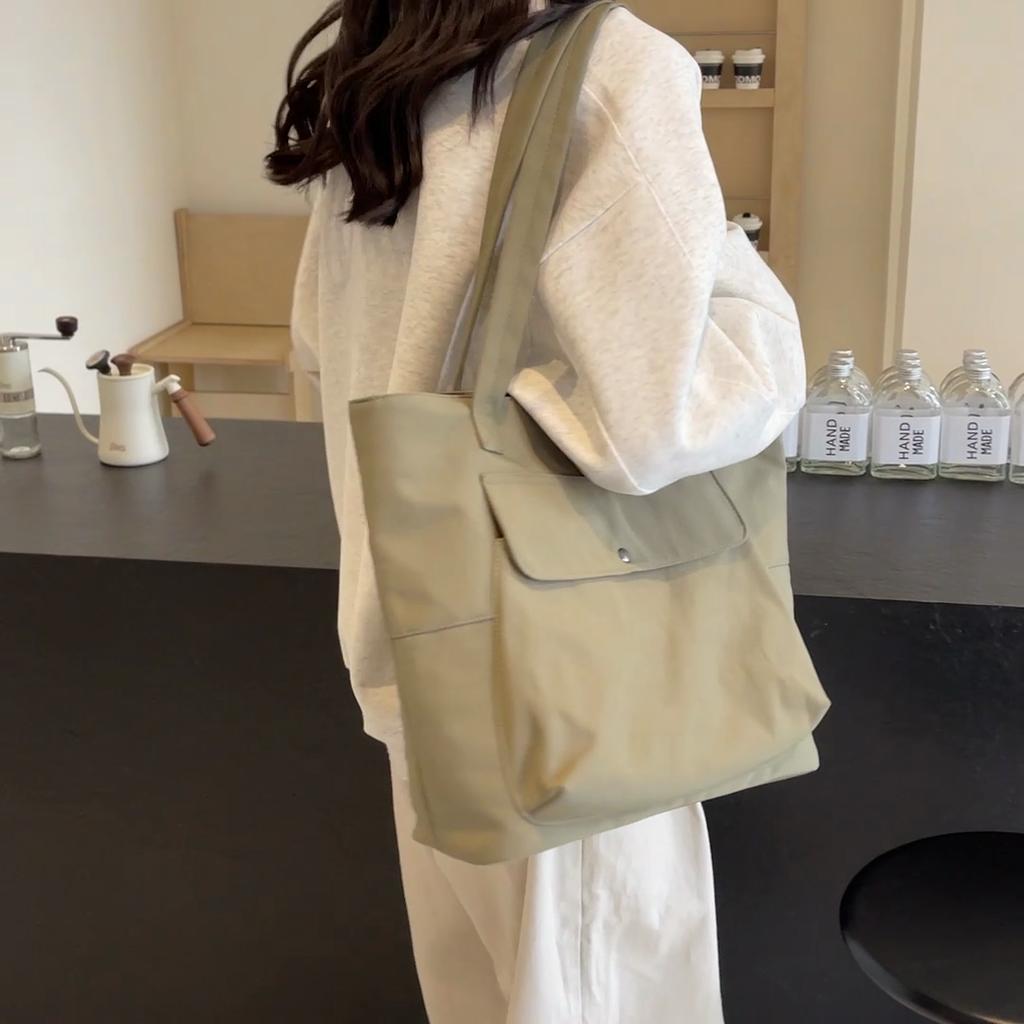 Легкая сумка большой емкости пригородная женская сумка-тоут студенческая сумка через плечо