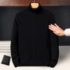 Men Fall Turtleneck Sweater Knitted Soft Pullovers Jumpers Basic Soft Sweaters For Men 2024 Spring  Autumn Winter