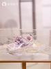 Дышащая спортивная обувь для девочек, детская тонкая повседневная обувь, легкие кроссовки для девочек в стиле «папа»