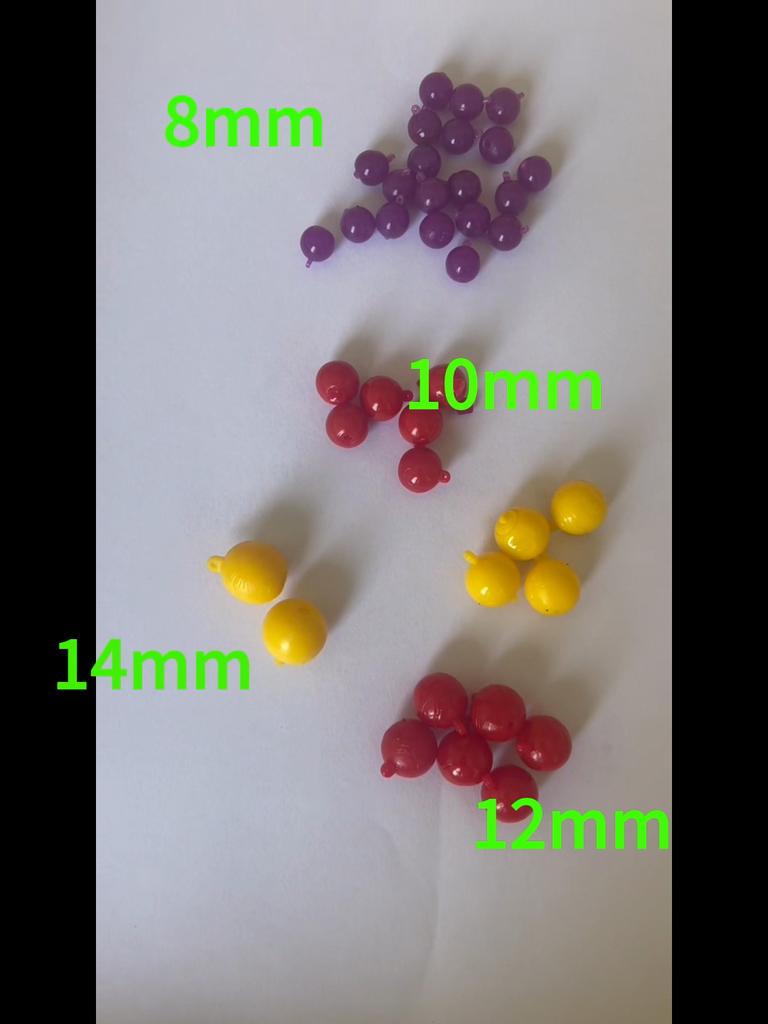 Floating Fishing Beads with Scented Artificial Bait EVA Material Various Colors For Carp and Catfish Fishing Outdoor Lake and Pond Fishing Accessories