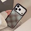 Креативный клетчатый чехол для телефона для iPhone 16, iPhone 17 и iPhone 17 Pro Max