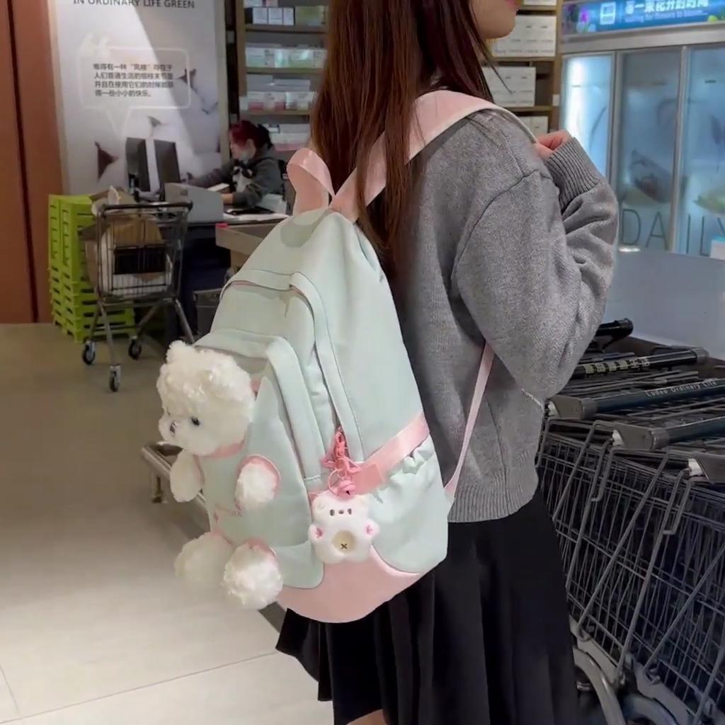 Маленький Медведь Девочка Школьный Рюкзак Младший Школьник Рюкзак