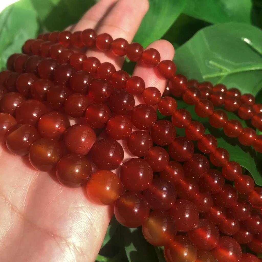 Красный сердолик оникс 15-дюймовые круглые бусины для изготовления ювелирных изделий 4/6/8/10/12 мм свободные бусины