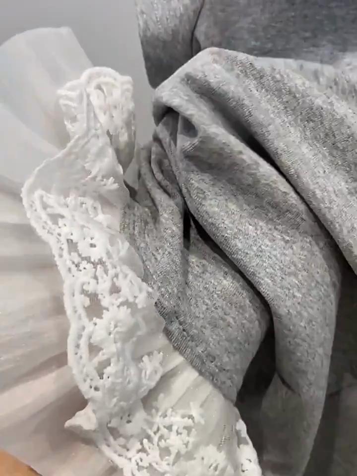 Летняя футболка из чистого хлопка с кружевом для женщин, однотонные футболки с коротким рукавом и круглым вырезом, с рисунком листьев лотоса, облегающие эластичные белые топы