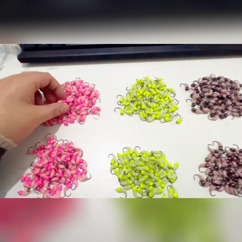 Bimoo #12 #10 #8 10 шт., быстро тонущая медная приманка с головой нимфы с бусинами, искусственная влажная приманка