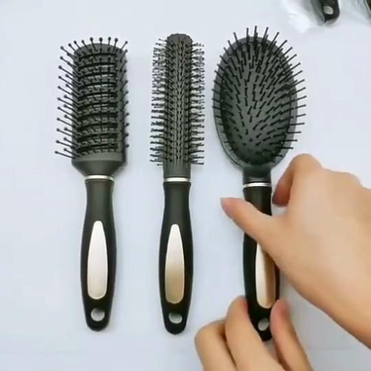 Массажная расческа для вьющихся волос с воздушной подушечкой и внутренней пряжкой - роликовая расческа для укладки для мужчин и женщин