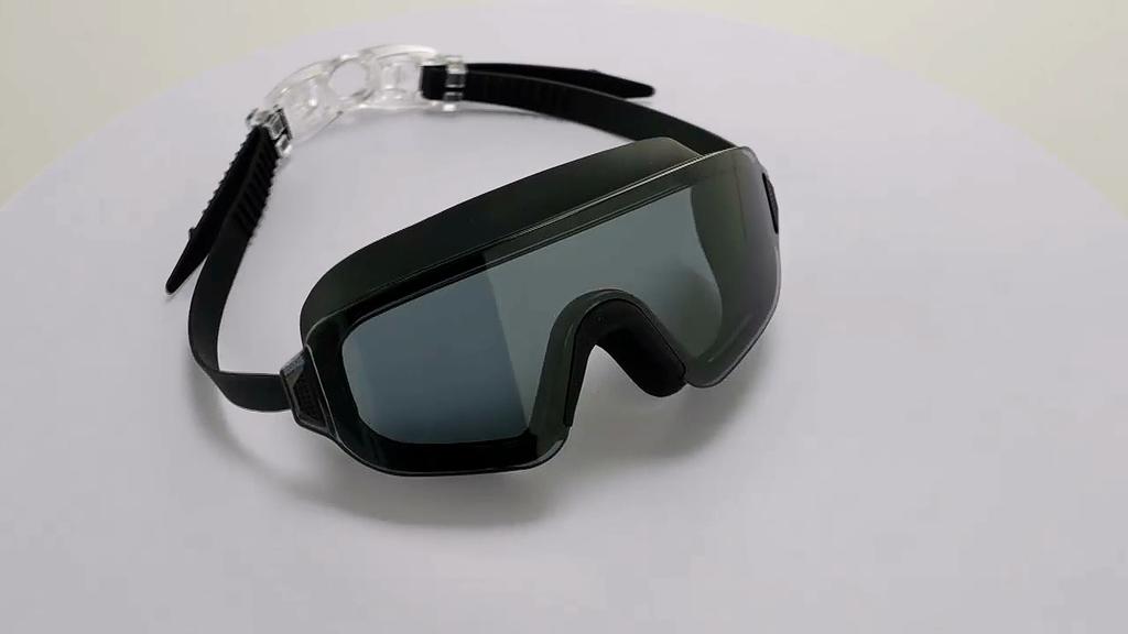 Jingdong Jingzao Swim Goggles, High Definition, Waterproof, Anti-fog, Large Frame, Swimming Training, Black
