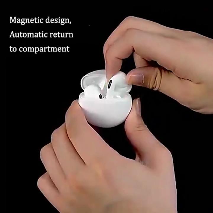 Air Pro 6 Беспроводные наушники Bluetooth Наушники Бас-гарнитура Водонепроницаемые спортивные наушники с микрофоном