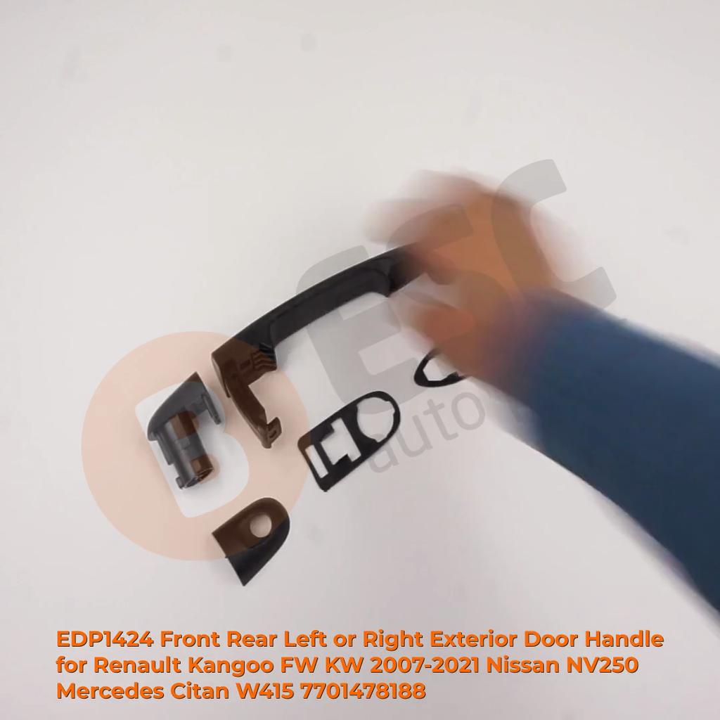 EDP1424 Передняя задняя левая или правая наружная дверная ручка для Renault Kangoo FW KW 2007-2021 Nissan NV250 Mercedes Citan W415