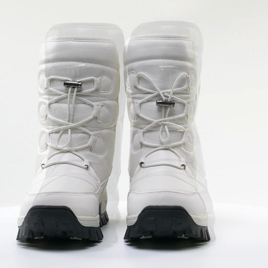 TUINANLE Women Snow Shoes Winter Plush Warm Couples Platform Boots Male Non Slip Cotton Mid-calf Boots