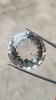 71 Carat Round Cut Beautiful White Glass Stone, Loose Stone, 27 MM Size Round Stone.