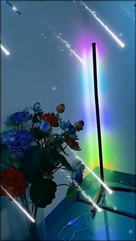 Neoglint Smart LED Corner Lamp RGB Atmosphere Напольный светильник Съемный угловой светильник Управление через приложение Пульт дистанционного управления